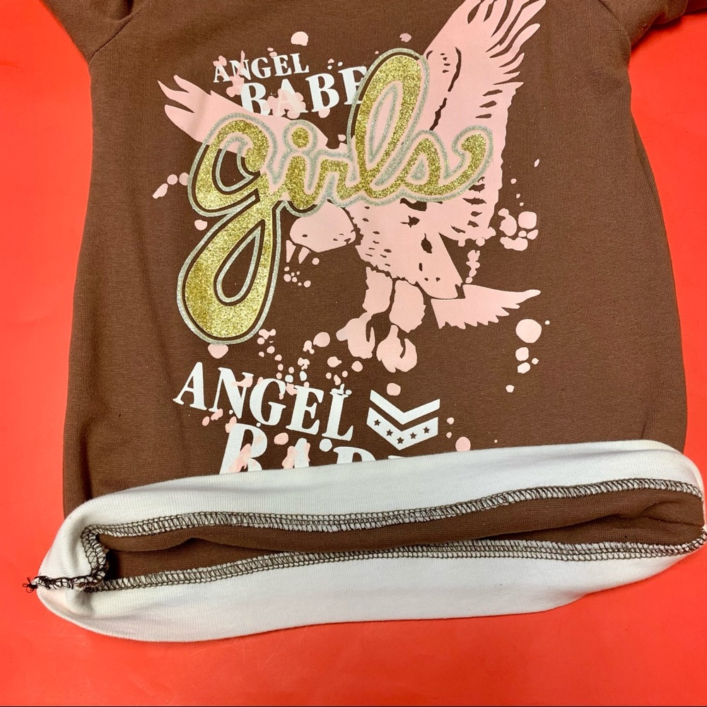 EUC Miss Juliet Angel Babe Girls Y2K Layered Top - Picture 8 of 9